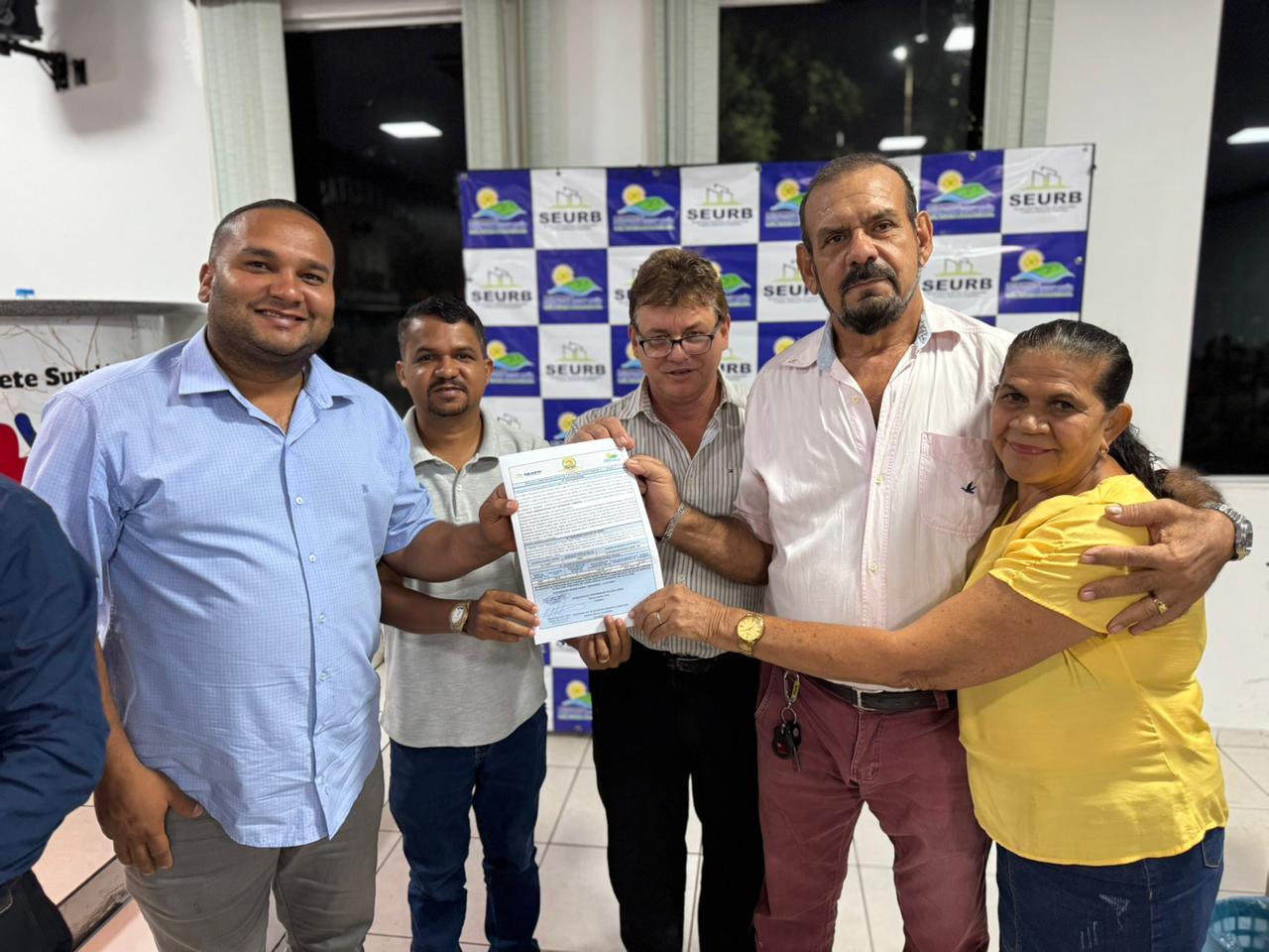 Solenidade de entrega de títulos definitivos