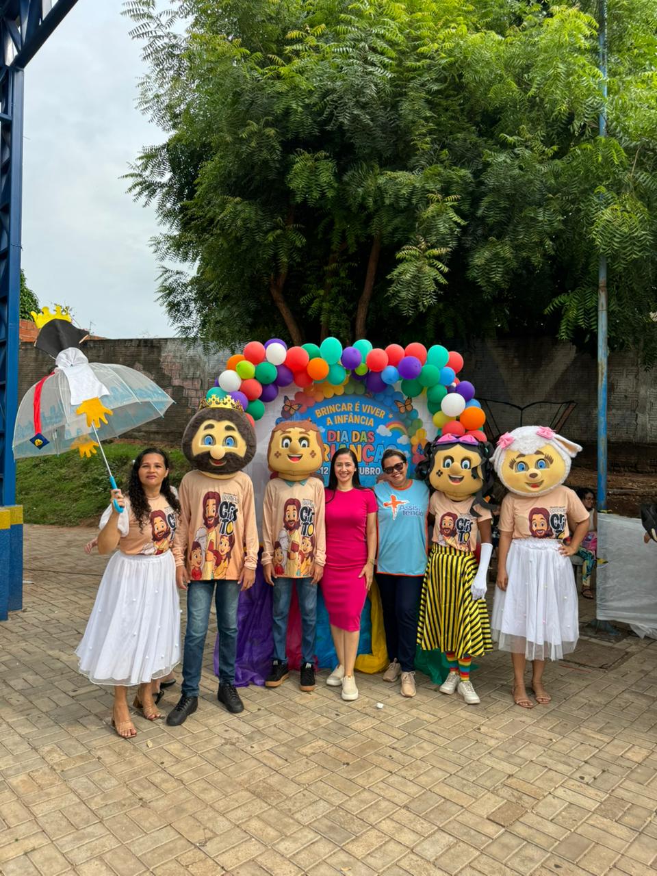 Dia das Crianças é comemorado com muita alegria em todo o município