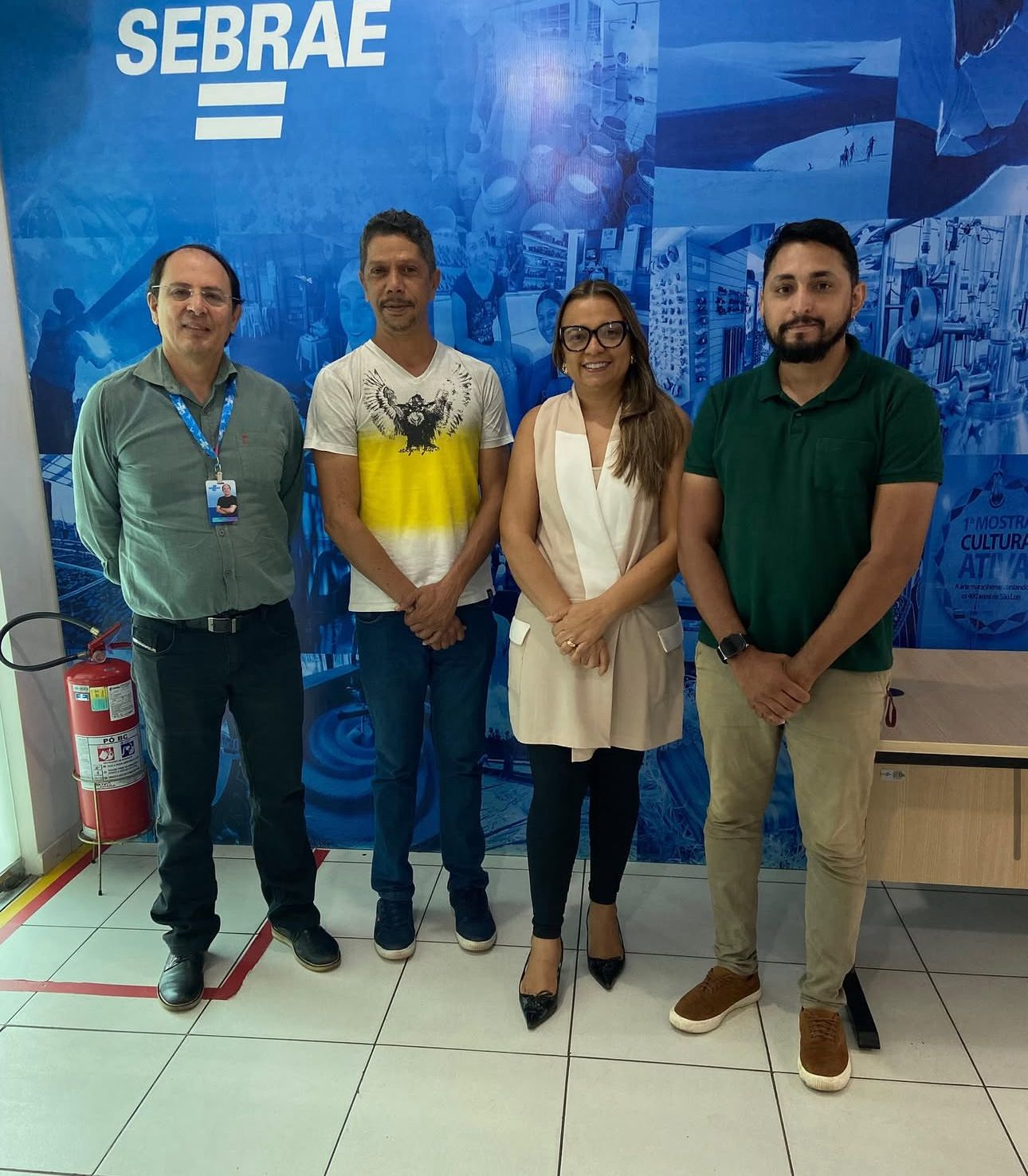 Campanha Natal no meu Território é assunto de reunião com representantes do SEBRAE e prefeitura