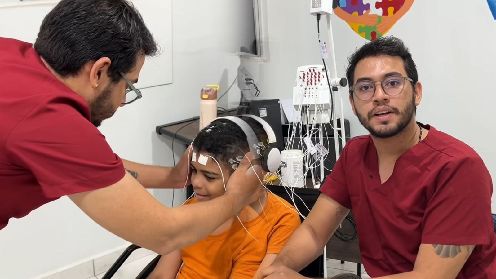 Secretaria de saúde disponibiliza exame de eletroencefalograma.