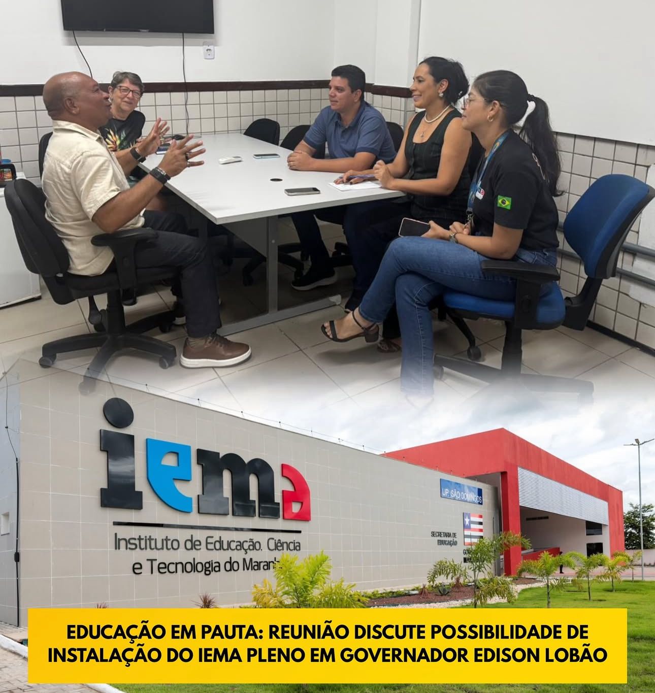 Reunião discute possibilidade de instalação do IEMA Pleno
