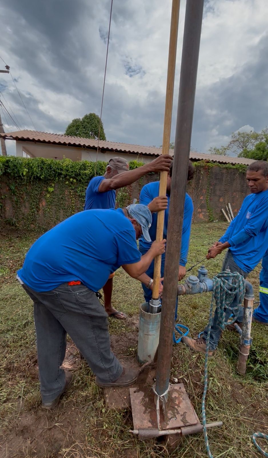 ABASTECIMENTO RESTABELECIDO NA COMUNIDADE DE GAMELEIRA