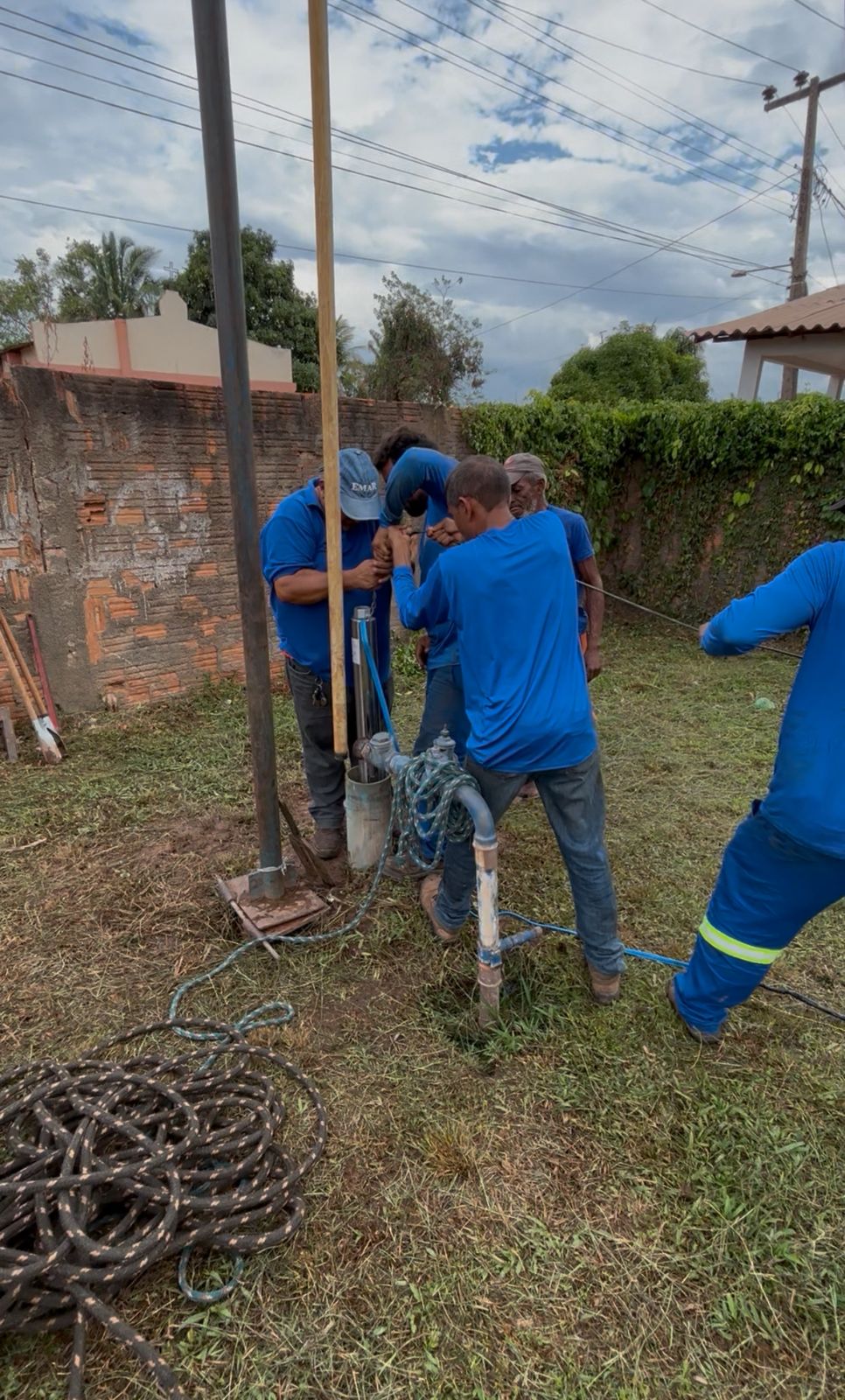 ABASTECIMENTO RESTABELECIDO NA COMUNIDADE DE GAMELEIRA