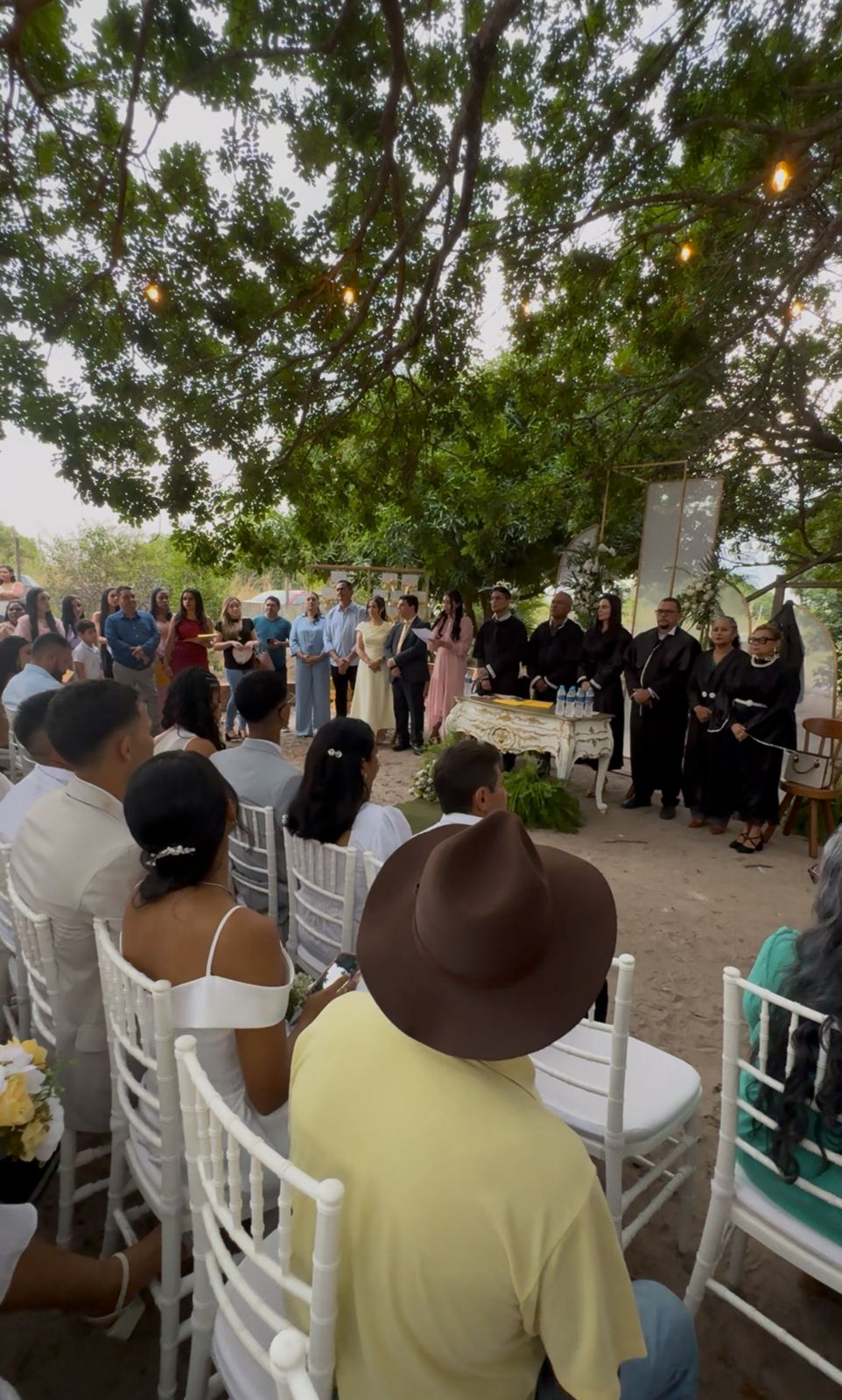 54 casais oficializam união na 7ª edição do Casamento Comunitário