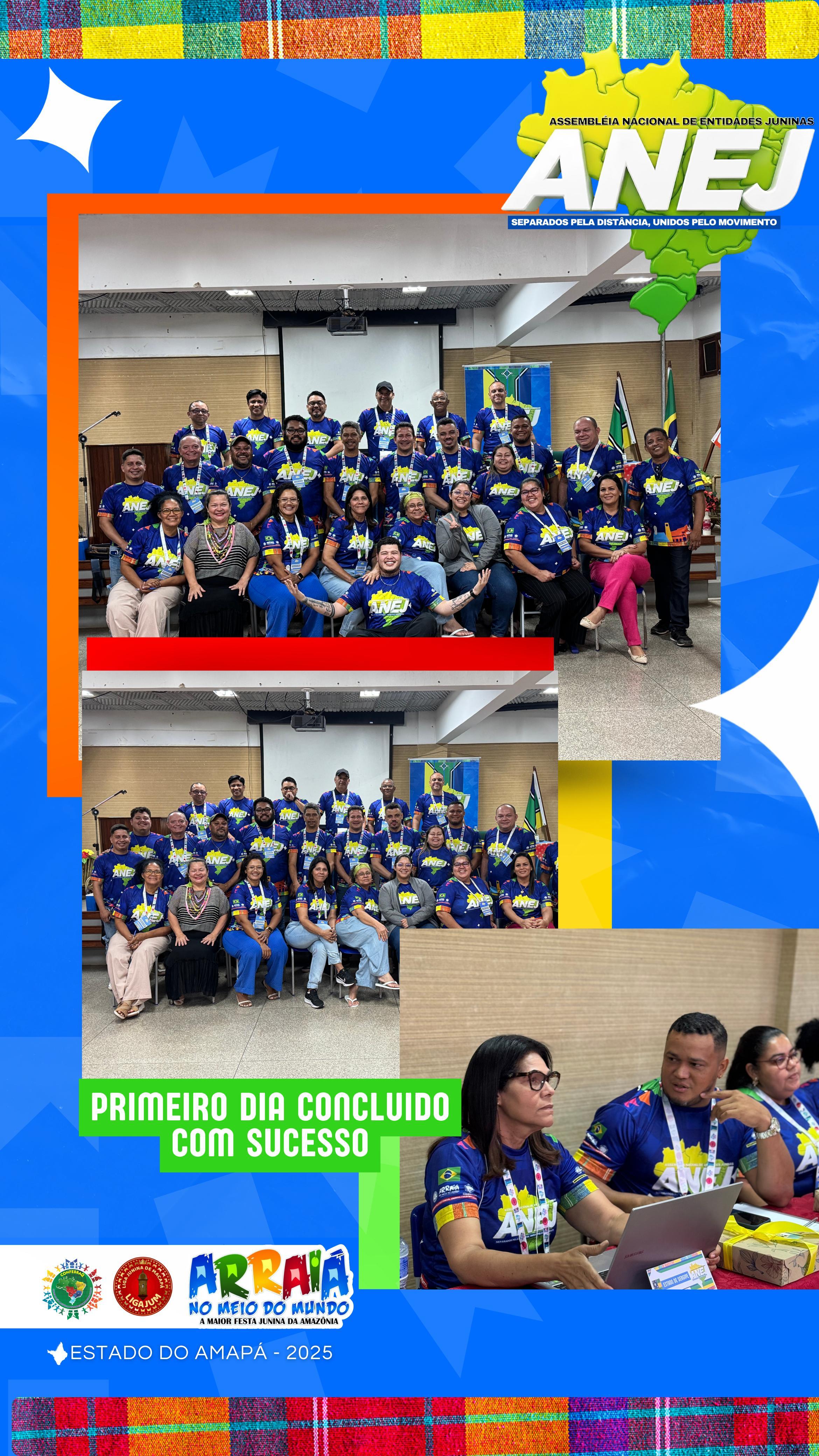 Assembleia Nacional de Entidades Juninas, realizada no município de Macapá