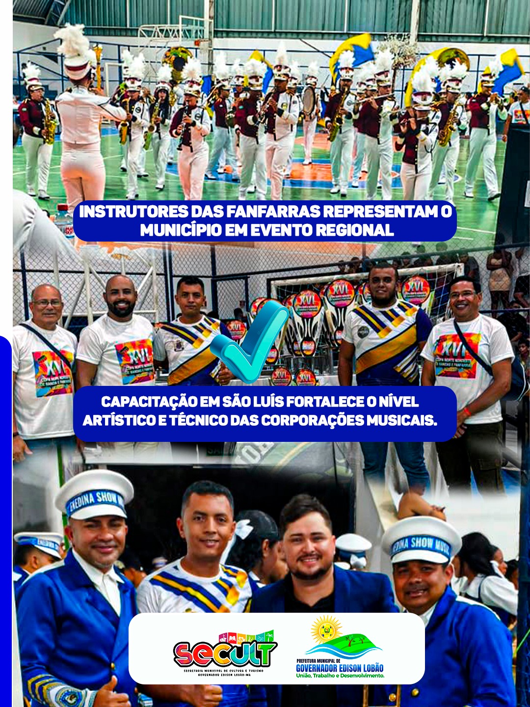 Cultura municipal presente na XVI Copa Norte e Nordeste em São Luís-MA