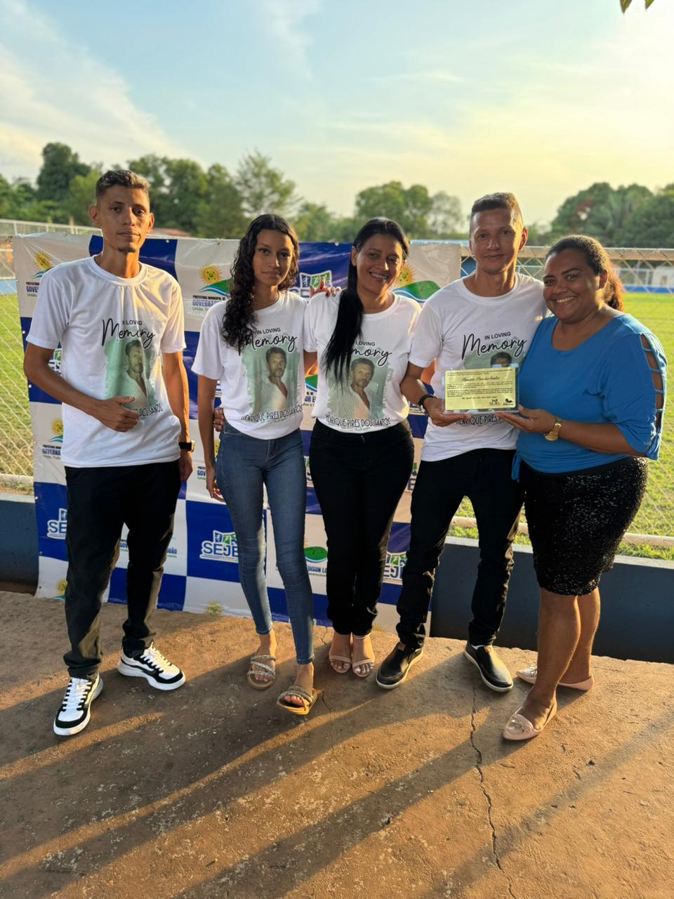 Cerimônia solene de homenagem e oficialização do nome do Campo de Futebol do Setor Agrícola