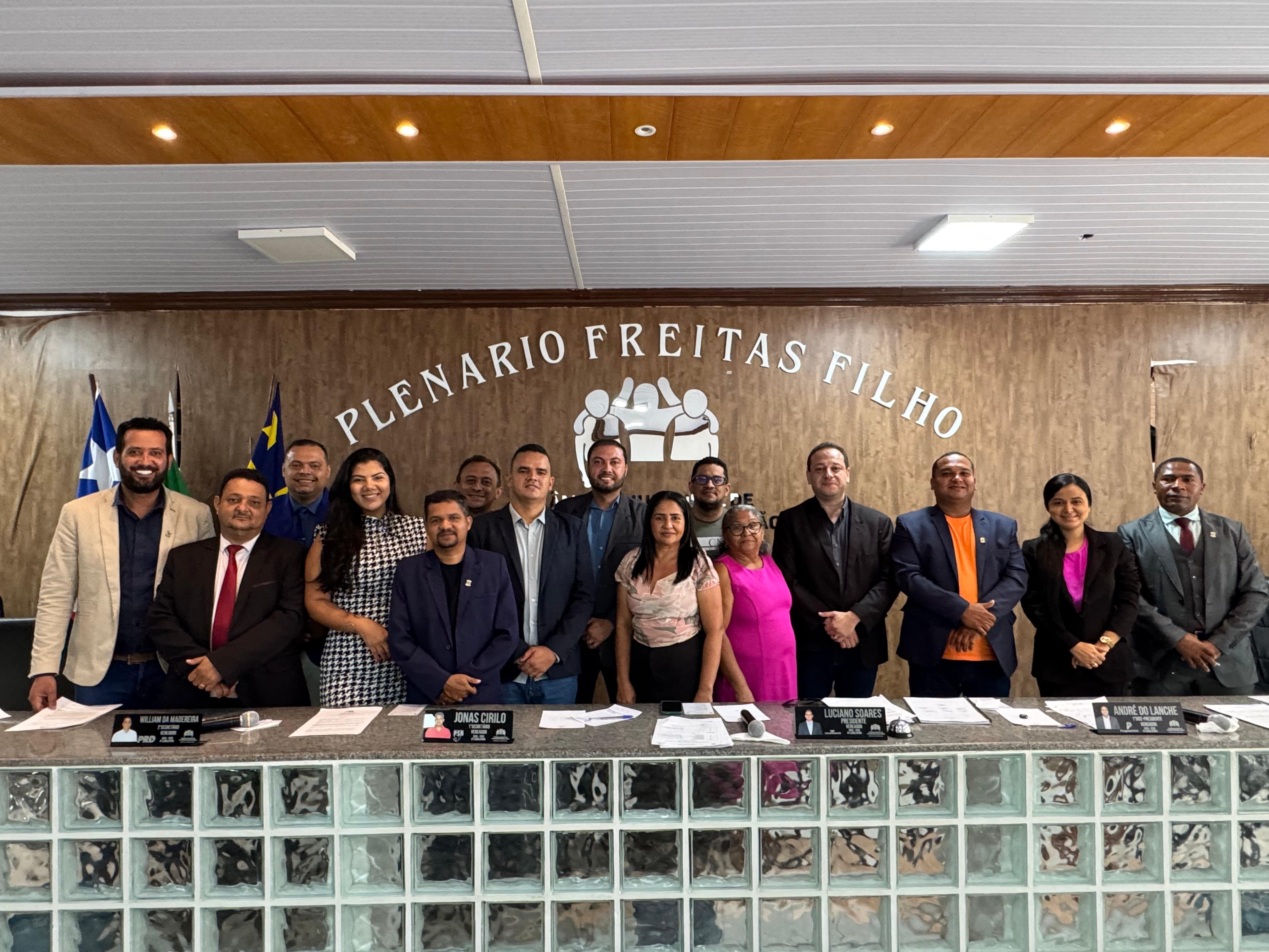 Executivo Municipal participaram da 31ª Sessão Ordinária da Câmara de vereadores