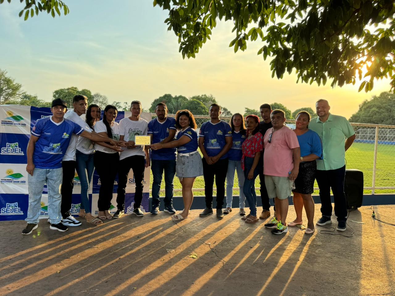 Cerimônia solene de homenagem e oficialização do nome do Campo de Futebol do Setor Agrícola