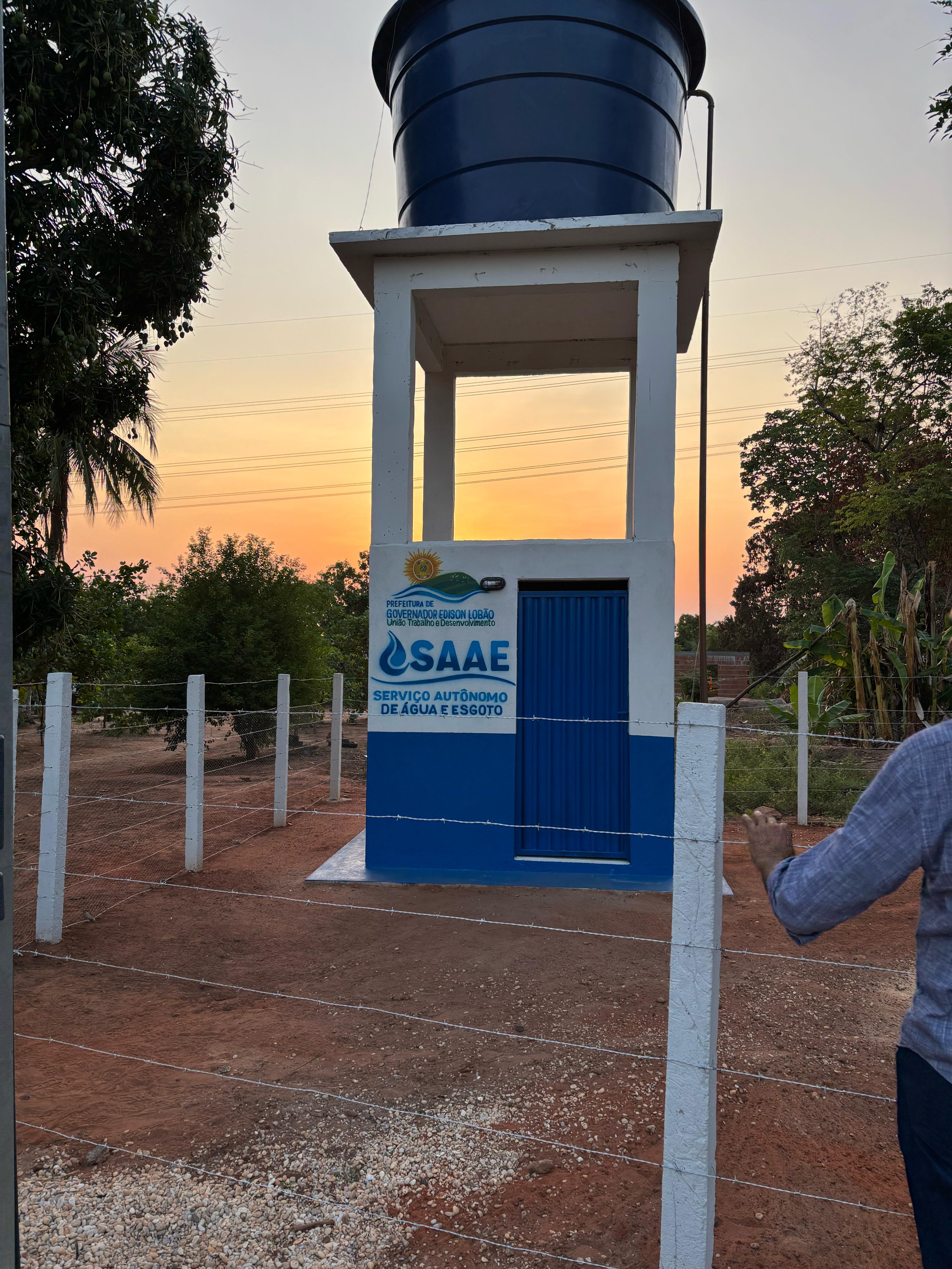 Abastecimento de água na localidade Campestão