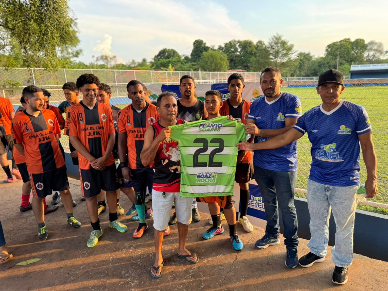 Cerimônia solene de homenagem e oficialização do nome do Campo de Futebol do Setor Agrícola