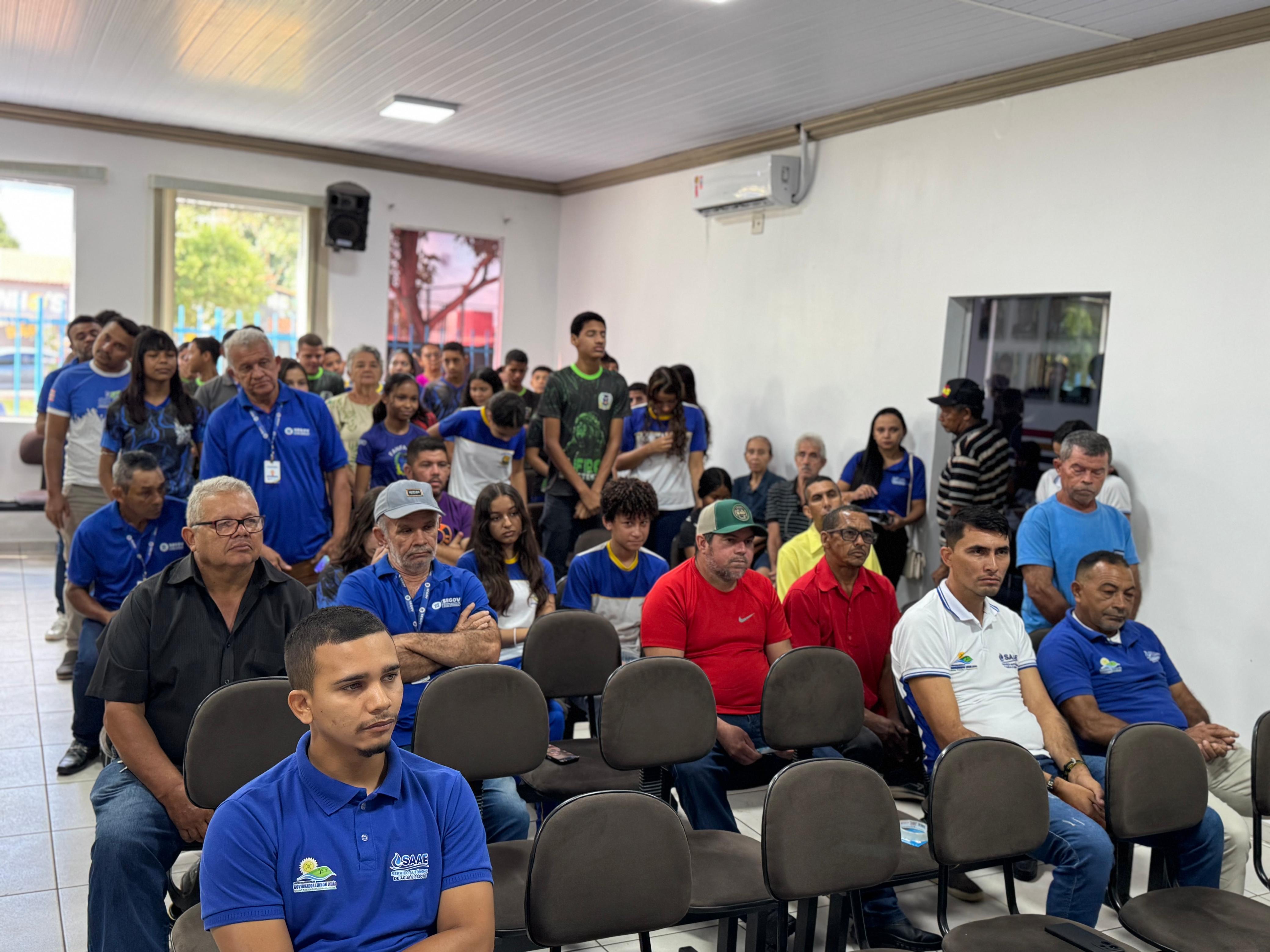 Audiência Pública discute abastecimento de água e serviços do SAAE no município