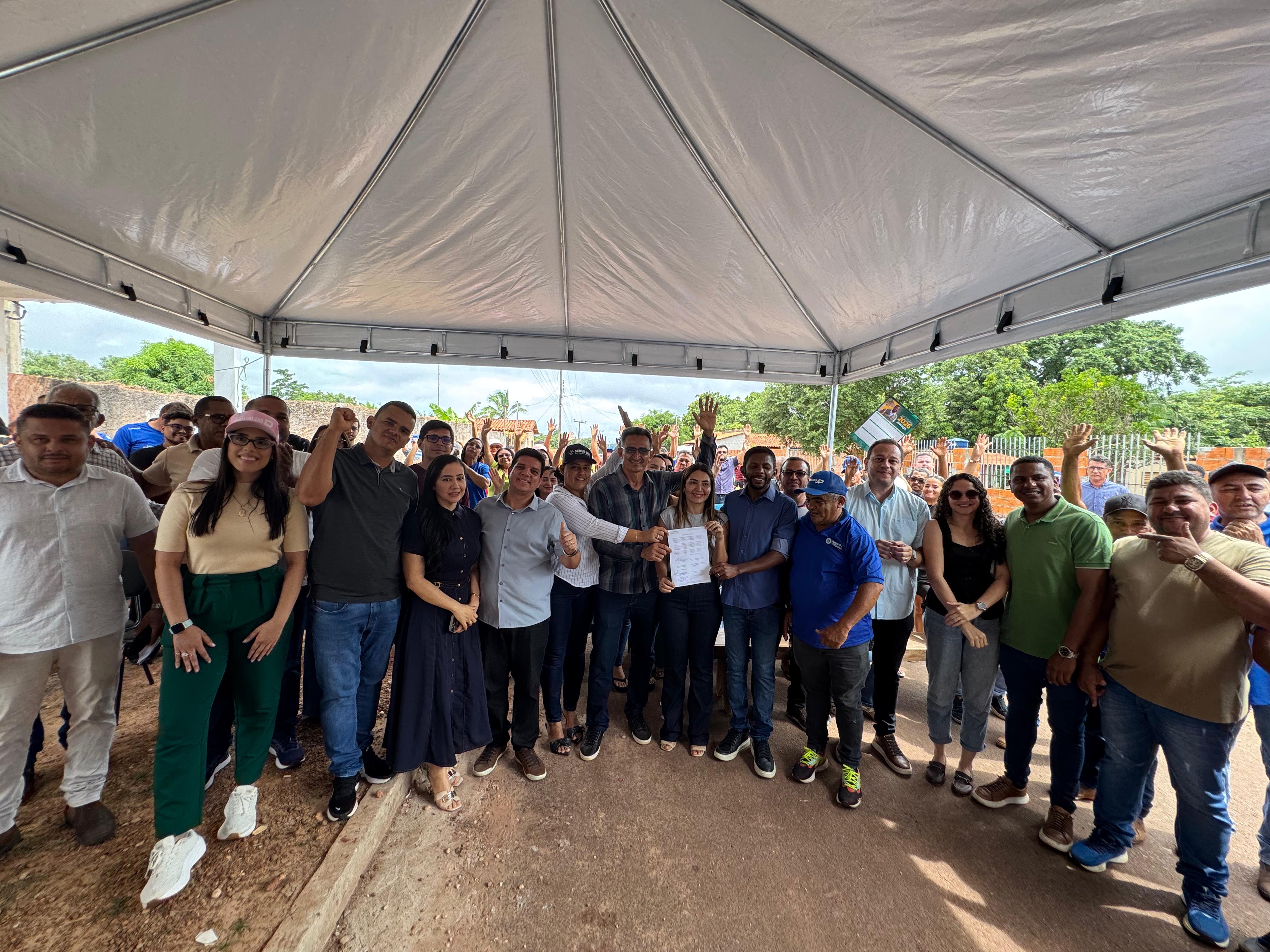 Ordem de serviço para a reforma e ampliação da Unidade Básica de Saúde