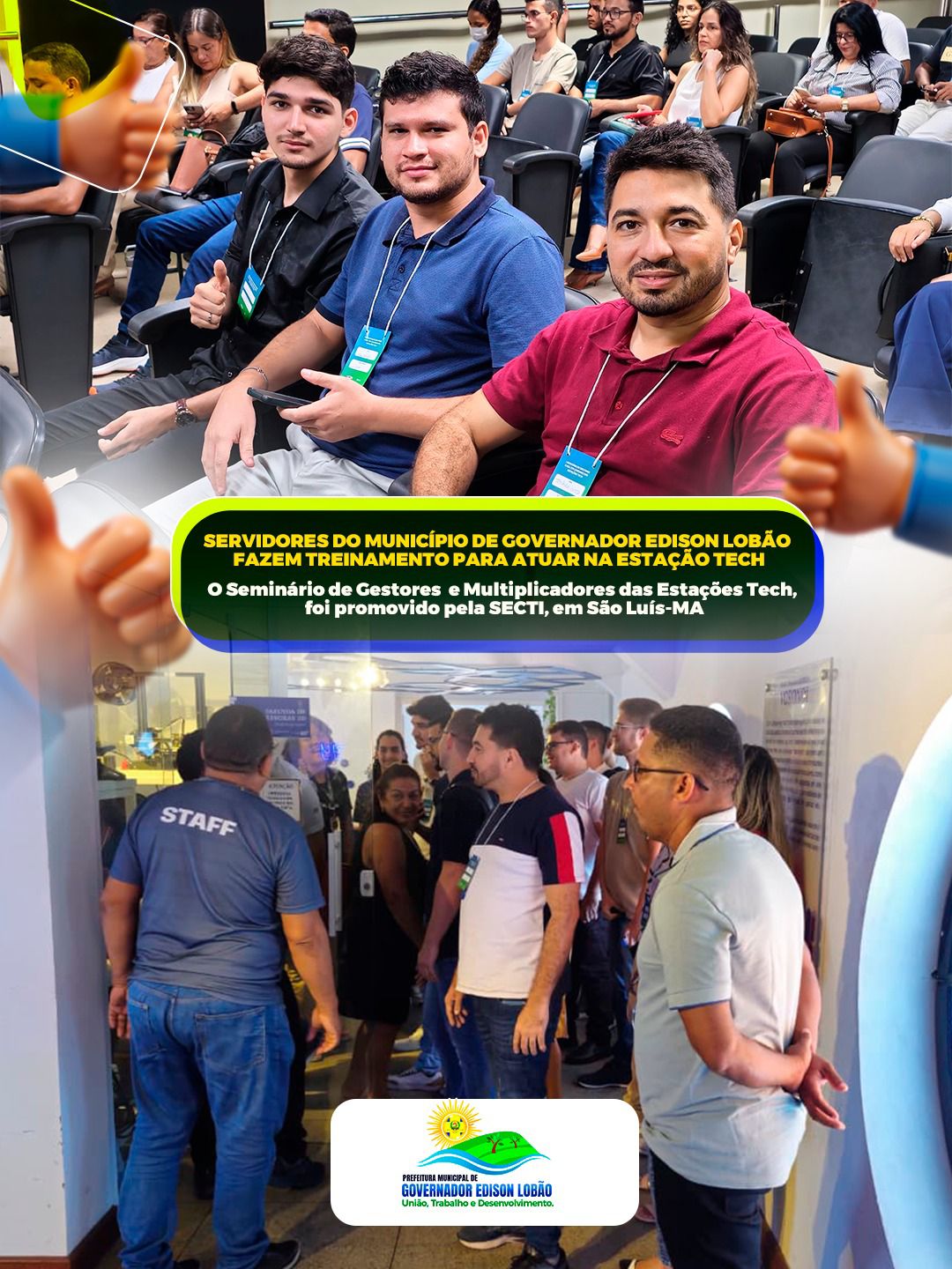 Seminário de Gestores Multiplicadores das Estações Tech