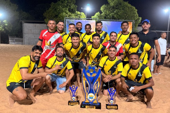 Moraes FC conquista o título do Beach Soccer nos Jogos de Verão 2026