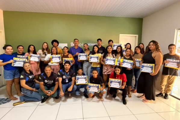 Estação Tech certifica 142 alunos no curso de Informática Básica em Ribeirãozinho do Maranhão