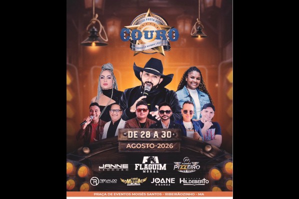 VIII Festa do Couro 2026 celebra cultura, tradição e música em Governador Edison Lobão