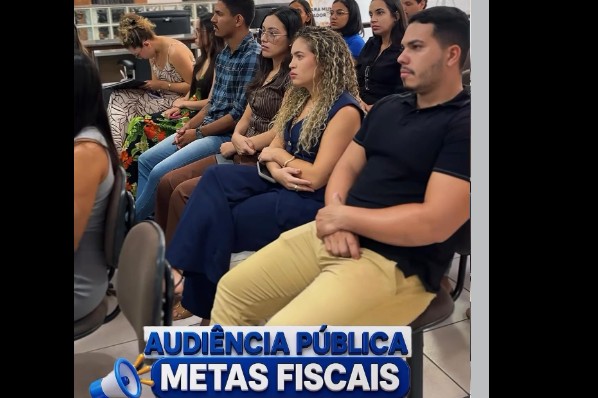 Audiência Pública apresenta metas fiscais de 2026 e planejamento orçamentário para 2027