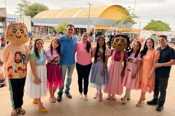 Festa das Crianças leva alegria e diversão a todas as localidades de Ribeirãozinho do Maranhão