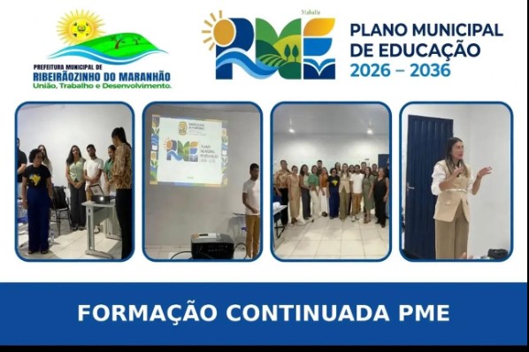 Formação Continuada fortalece acompanhamento do Plano Municipal de Educação em Ribeirãozinho do...