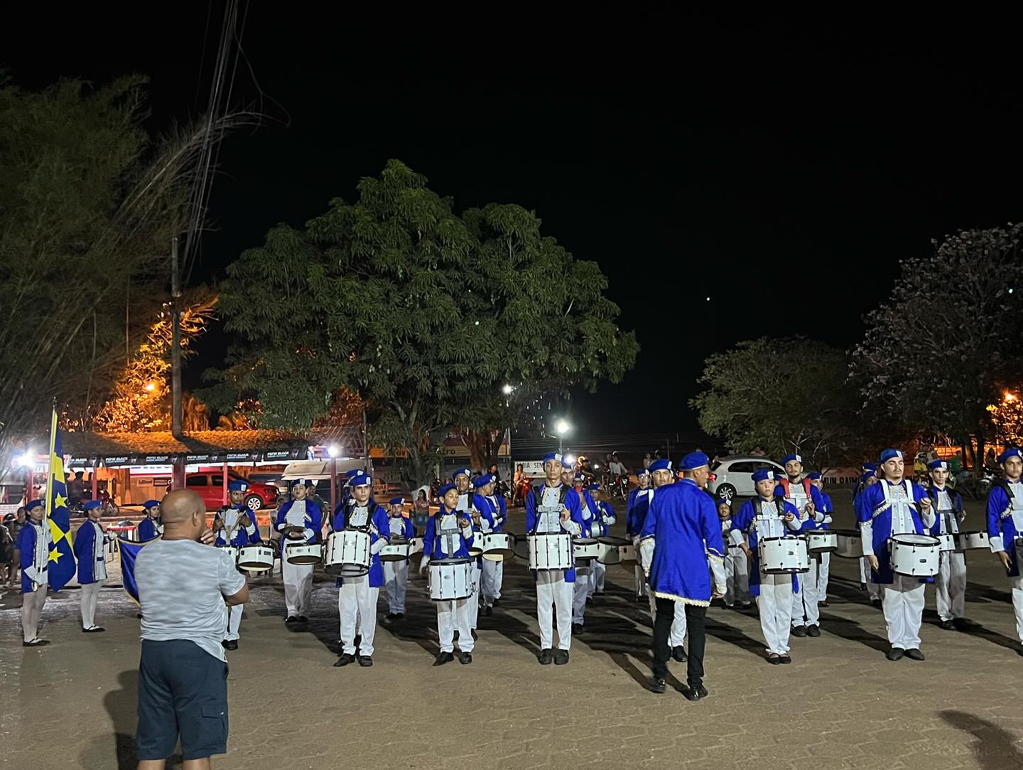 Banda Marcial de Governador Edison Lobão participa de encontro regional de bandas em Itinga do Maranhão