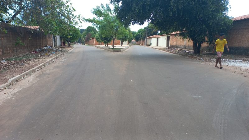 No Bananal número de ruas pavimentandas com asfalto e bloquetes superam a meta estimada para 2023