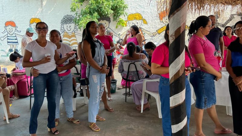 Encerramento de atividades do Outubro Rosa é marcada por palestra e ofertas de serviços de saúde para mulheres