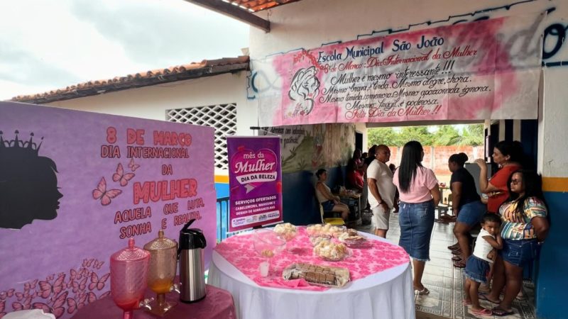 Dia de Beleza é realizado pela secretaria da Mulher em Ribeirãozinho da Roça e Cachoeirinha